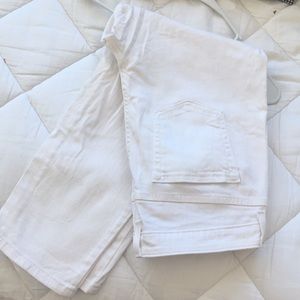 Michael Kors white denim jeans